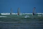 Windsurfers on Doom bar