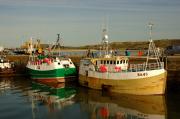 Fishing boats at Padstow.