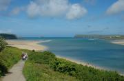 Padstow toward Tregirls and Stepper