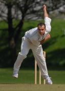 Wadebridge bowler Jodie Ross in action against Luckett.