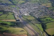 Aerial view of Wadebridge. July 2008.