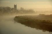 Egloshayle church in winter fog