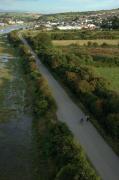 Camel trail from A39 bridge.